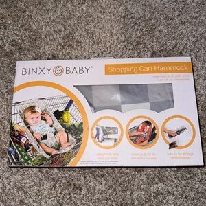BINXY BABY Gray Shopping Cart Hammock